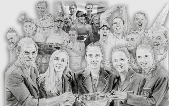 PRAktion Swiss Tennis verkauft digitale Kunst von Profispielerin