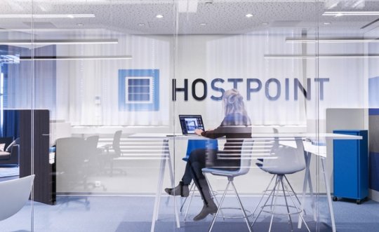 Im Domaingeschäft nähert sich Hostpoint dem «magischen Meilenstein» von einer Million Domains...   (Screenshot Webseite) 