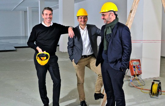 Die Westhive-Gründer Claus Bornholt, Bruno Rambaldi und Andreas Widmer wollen wachsen.