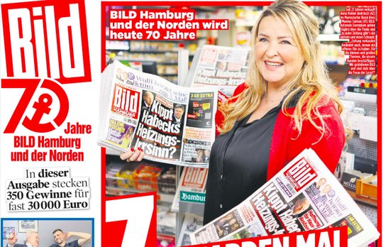 Und da waren’s nur noch sechs: 30 «Bild»-Journalisten verlieren in Hamburg ihren Job...   (Bild Screenshot bild.de)