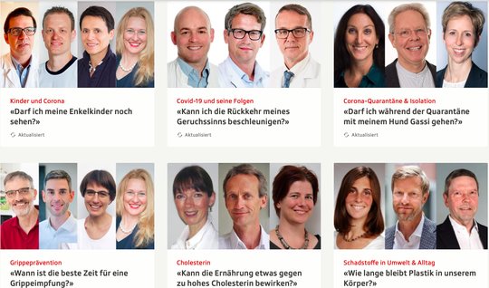 Im «Experten-Chat» der SRF-Sendung «Puls» klappt es schon ganz gut mit fifty-fifty...