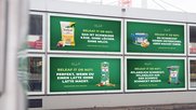 Die «beleaf it or not:»-Kampagne ist am Hauptbahnhof Zürich gleich mit mehreren Sujets präsent…    (Bild: TBWA\Zürich)