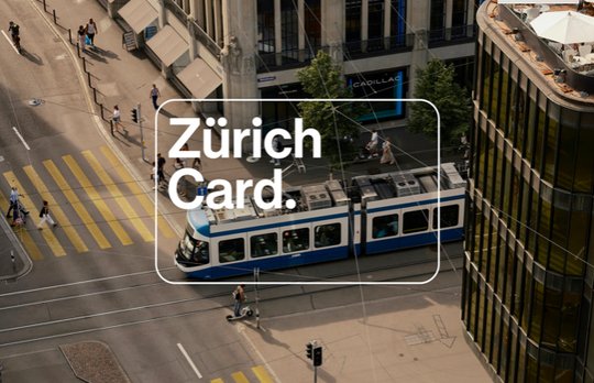 Die stilisierte Kartenform rahmt die Züri-Bilder ein... (Bild: zVg)