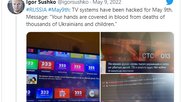 Die Titel der angekündigten TV-Programme sind im Programmführer manipulativ verändert worden...