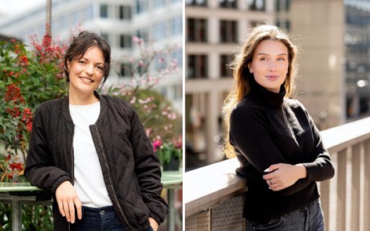 Die Video-Expertin Eva Grätzer (l.) und Senior Account Managerin Rea Köhler verstärken Ron Orp…   (Bild: zVg)