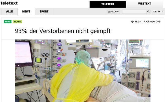 Eine «gezielte Desinformation der Öffentlichkeit» wähnte der Beschwerdeführer hinter dem Zahlen-Fehler. (Bild Screenshot)