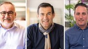 Laurant Durant (l.), Thomas Estermann und Rico Krebs arbeiten neu für Neo Advertising...               (Bilder: zVg)