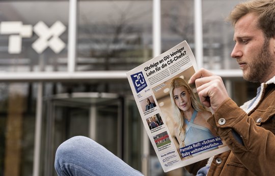 20 Minuten wertet mit aufgefrischtem Design seine Print-Zeitungen auf…   (Bild zVg.)