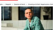 «Die Polizisten beschimpften mich als Lügner», sagte der fälschlicherweise beschuldigte Hasko Draganovic zum «Beobachter»... (Bild: Screenshot)