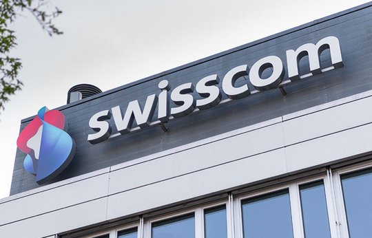 Die Swisscom versuchte gentlemanlike auf die Niederlage in Lausanne zu reagieren. (Bild © Swisscom)