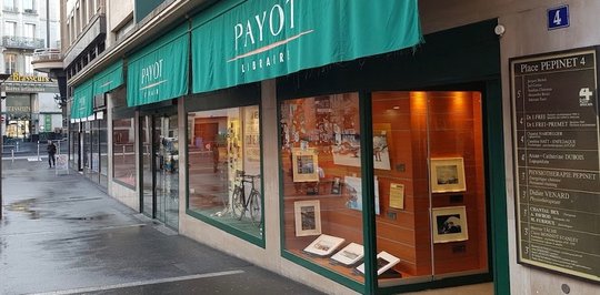 Buchhändler Payot wurde 1877 in Lausanne gegründet...