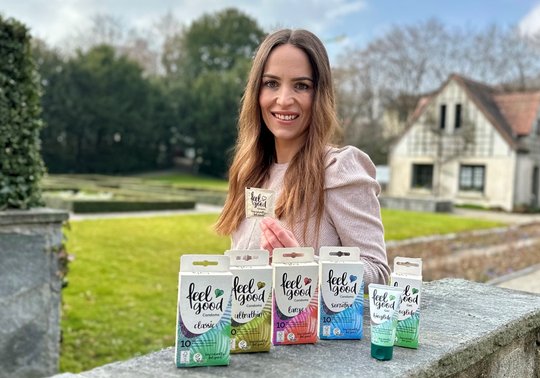 Mit der Einführung von Feelgood Condoms geht für die Gründerin Martina Hammer ein Herzensprojekt in Erfüllung…                 (Bild: zVg) 