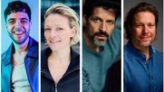 Als Hauptdarsteller unter Vertrag stehen Luca Hänni, Susanne Kunz, Pasquale Aleardi und Pierre Monnard... (v.l., Bild: © SRF)