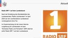 RadioSRF1und3sendetneuinKrisenundNotfallsituationenimLandleberichtetKleinReport
