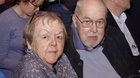 Esther Scheidegger und Kari Lüönd, die seit 12 Jahren gemeinsam durchs Leben gehen, an der Buchvernissage von «20 Jahre G&G» vom 5. Mai im Zürcher «Sphèhres»...    (Bild: © Klein Report)