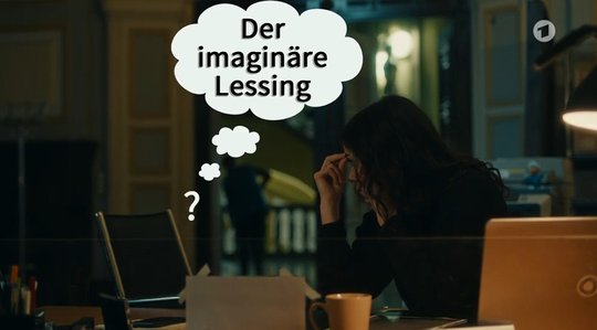 Der letzte «Tatort» mit Nora Tschirner wurde an Neujahr 2021 gezeigt. Ihr Partner wurde dabei zu einem Geist...           (Screenshot ARD)