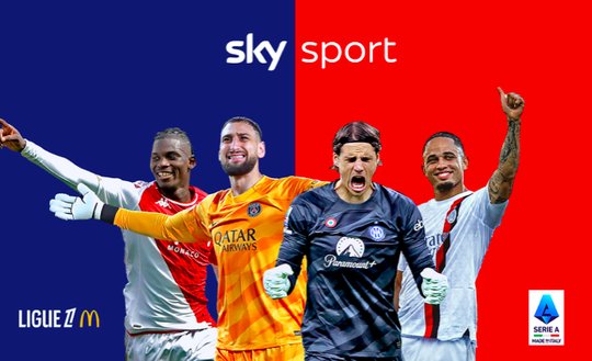 Pro Spieltag werden zwei Spiele der italienischen Serie A sowie der französischen Ligue 1 auf Sky zu sehen sein... (Bild: zVg)