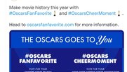 Abstimmen können die Filmfans über Twitter...