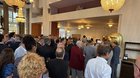 Ausgerechnet am Tag der «Weltwoche»-Sommerparty im Zürcher Terrasse klopfte der Herbst an die Tür... (Bild: © Klein Report)