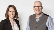 Neue Aufgaben für Client Service Director Katharina Ellspermann und «Media-Allrounder» Alexander Schmitt..