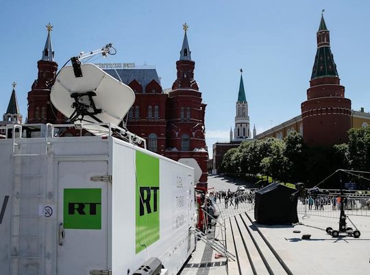 Der Sender RT wird im Westen als Propagandakanal der russischen Regierung eingeordnet...               (Bild: RT)