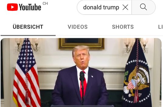 Die Google-Tochter begründet den Schritt mit der Gleichbehandlung der Kandidaten im Wahlkampf. (Bild Screenshot Youtube)