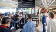 Grosses Medieninteresse für den neuen Chef Roland Weissmann beim öffentlich-rechtlichen Fernsehen...                 (Bild: ORF)