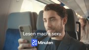 Neuer Markenclaim von Prophet: Lesende Menschen werden «als sexy wahrgenommen»...   (Bild: 20 Minuten/Spot)