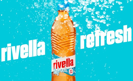 Rivella Refresh: Das Gesamtbild kommt erfrischend daher wie ein eisgekühltes Rivella-Fläschli im Juli. (Bild zVg)