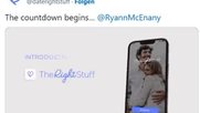 Ansprechen wollte «The Right Stuff» heterosexuelle Männer und Frauen, «die wissen, dass traditionell attraktiv ist», wie es in der Eigenwerbung heisst...     (Bild: Twitter)
