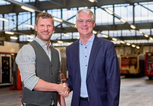 Thomas Odermatt (l.) übernimmt von Olivier Burger... (Bild: zVg)