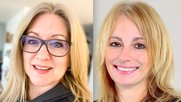 Erna Jónsdóttir (r.) ersetzt Ilona Scherer, die zur «Aargauer Zeitung» wechselt... (Bild zVg)