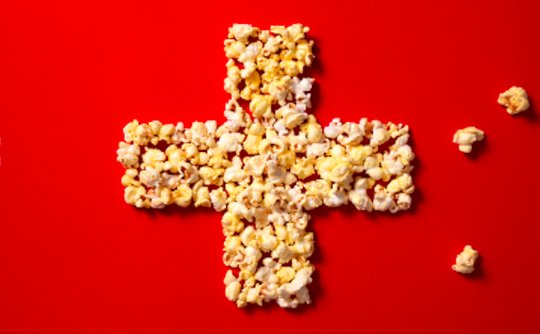 Durch die Investitionspflicht sollen jährlich 18 Millionen Franken von Netflix und Co. ins Schweizer Filmschaffen zurückfliessen: Key Visual des Ja-Komitees (Bild © ja-zum-filmgesetz.ch)
