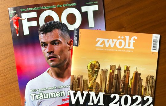 Aus zwei wird eins: Die «Foot»-Abonnenten finden Ab Januar «Zwölf» in ihrem Briefkasten. (Bild zVg)