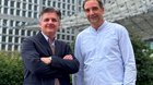 Jens Schmitz (r.), geschäftsführender Gesellschafter der Pressrelations GmbH, mit seinem neuen Büroleiter in Paris Christophe Dickès... (Bild: zVg)