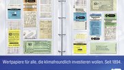 Historische VBZ-Tickets als Zeitreise hat Ruf Lanz zu einer doppelseitigen Anzeige montiert...              (Bild: Ruf Lanz)