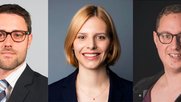 Die drei neuen Redaktionsmitglieder: Peter Rohner, Fabienne Kinzelmann und Michael Hotz (v.l.n.r.). (Bild zVg, © RASCH) 