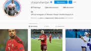 Mit 2.6 Millionen Followern gehören Xherdan Shaqiri rund einen Drittel der gesamten Anzahl Follower aller Nati-Spieler... (© Screenshot: Instagram)