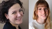 Haben die beste Prüfung abgelegt: Silvia Elena Cannilla (l.) mit der Schlussnote 5,3 und Lucie Berra mit der Note 5,1...