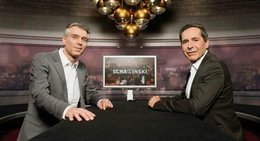 Sandro Brotz und Roger Schawinski