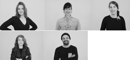Angela Ehrsam (o.l.) Annina Mettler, Beatriz Machado sowie Helen Röhrig und Johannes Frei haben zu Jim & Jim gewechselt...            (Bilder: zVg)