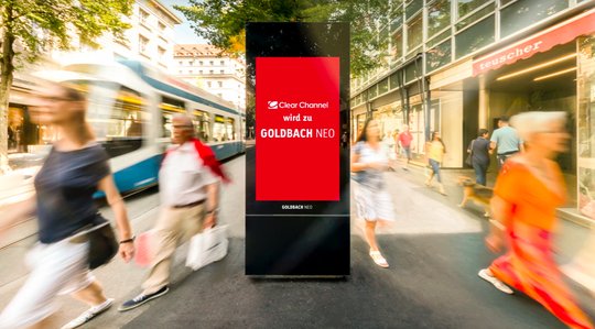 «Die Integrationsphase verläuft nach Plan», sagte Christoph Marty, CEO der neuen Goldbach Neo OOH AG. (Bild zVg)