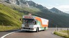 Der historische Verkaufswagen machte in 100 Gemeinden Halt... (Bild: © Migros / zVg)