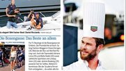 Auch auf dem Bild sehr präsent: Tag Heuer