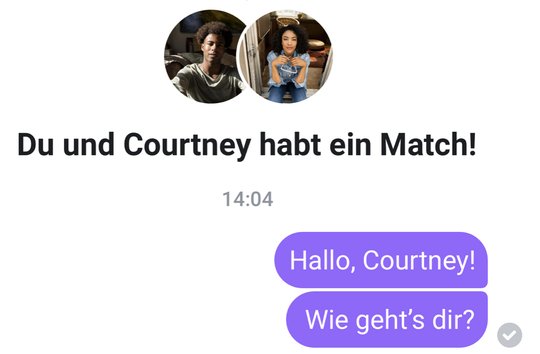 Facebook-Freunde werden beim Online-Dating ausgelassen, ausser man kennzeichnet jemanden als «heimlichen Schwarm»...