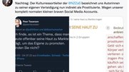 In den Schweizer Medien werden erfolgreiche Frauen lächerlich gemacht, abgewertet und auf ihre Körper reduziert. Diesmal wehren sich aber die Frauen, siehe Screenshot von Claudia Schumachers Tweet...