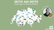 Den Auftakt der Sommerkampagne macht ein Besuch bei Journalist und Wanderer Thomas Widmer, der kürzlich das Buch «Mein Wortschatz» veröffentlicht hat... (© Bild: Orell Füssli)