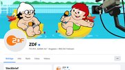 ZDF und ARD müssen im Internet dabei sein. Aber ihre Angebote sollten nicht presseähnlich sein, fordern die Zeitungsverleger…    (Screenshot ZDF Facebook