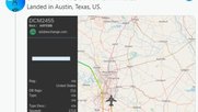 Regelmässige Updates, wo Elon Musk sich mit seinem Privatjet gerade aufhält...