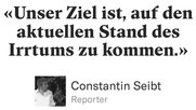 Constantin Seibt, nicht mehr Verwaltungsrat, nicht mehr Chefredaktor, sondern Reporter. Seine Fans müssen aber lange auf seine Hammertexte warten...        (Screenshot Republik) 